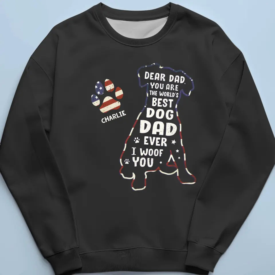 We Woof You Forever - Dog Personalized Custom Unisex T-shirt, Hoodie, Sweatshirt - Father's Day, Gift For Pet Owners, Pet Lovers