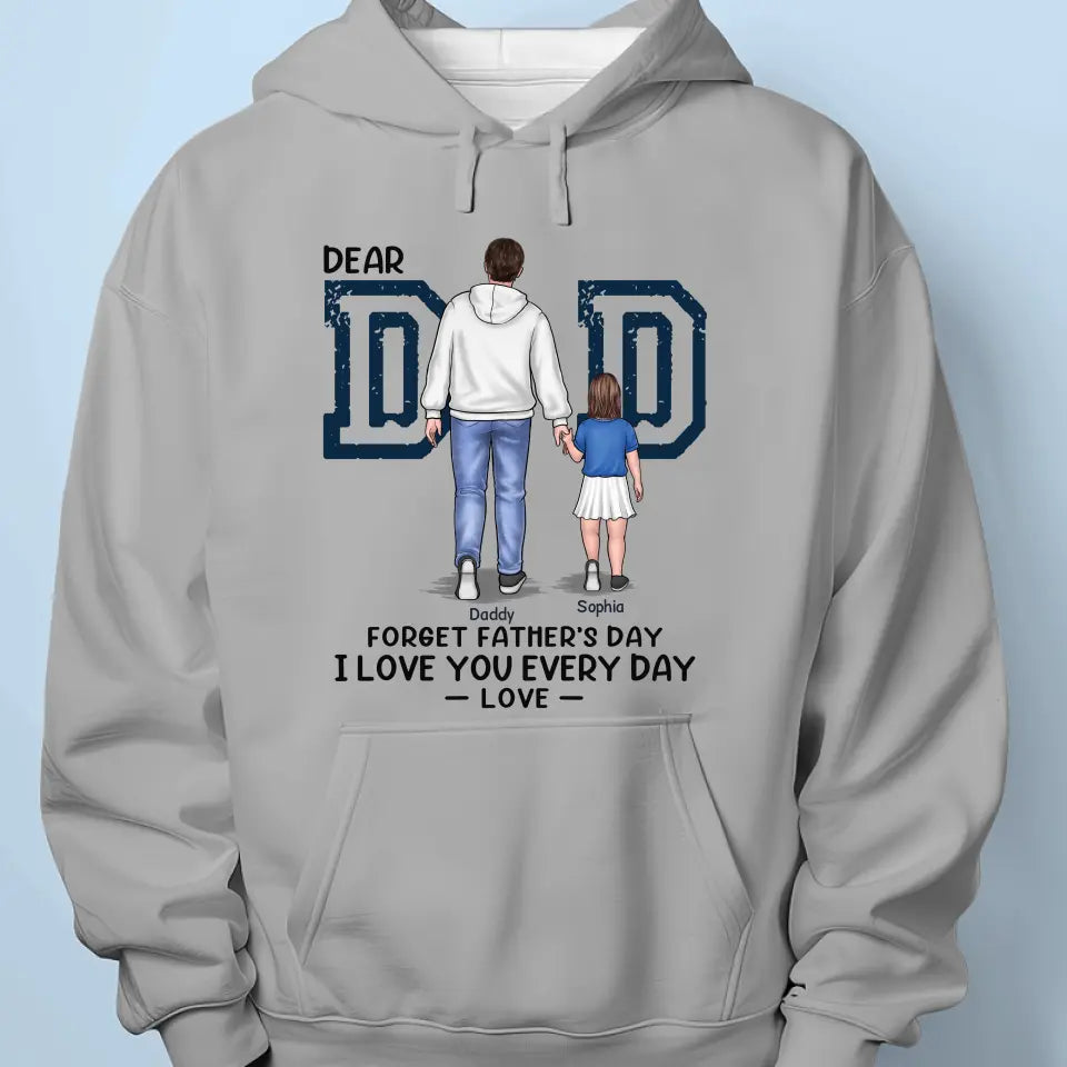 I Love My Father As The Stars - Family Personalized Custom Unisex T-shirt, Hoodie, Sweatshirt - Father's Day, Gift For Dad