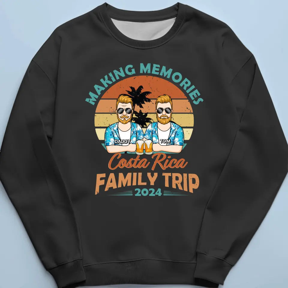 Life Is A Journey Best Traveled Together - Family Personalized Custom Unisex T-shirt, Hoodie, Sweatshirt - Summer Vacation Gift For Family Members