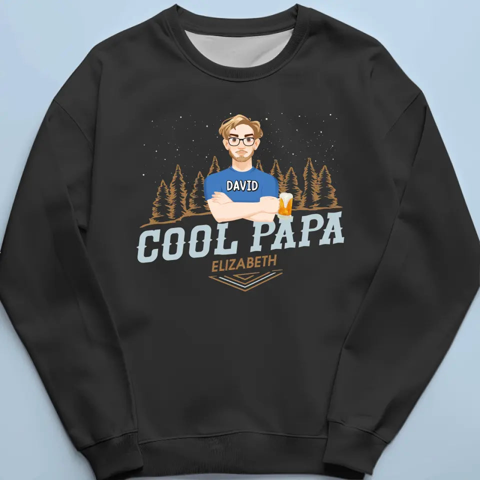 Cool Dad - Family Personalized Custom Unisex T-shirt, Hoodie, Sweatshirt - Father's Day, Gift For Dad, Grandpa