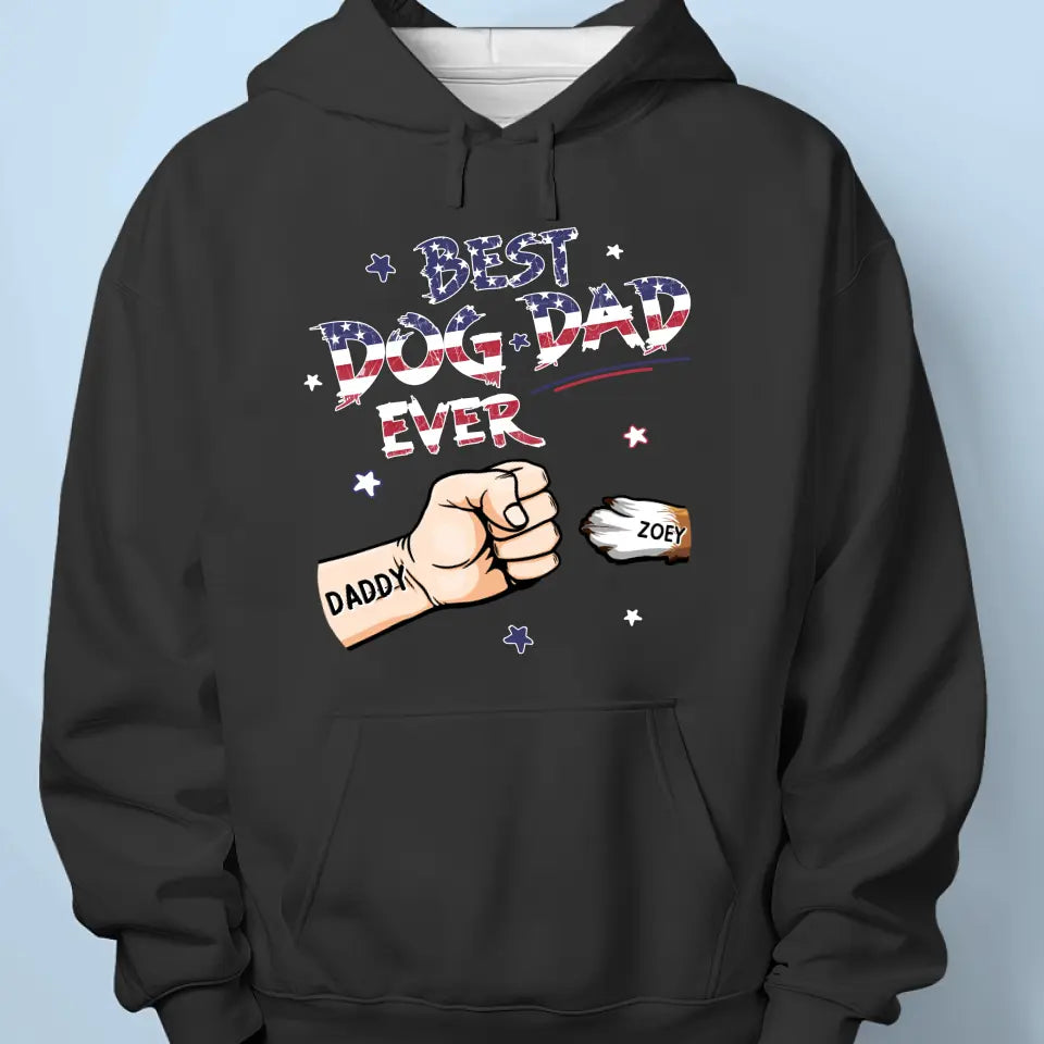 Life Is Better With Pawprints - Dog & Cat Personalized Custom Unisex T-shirt, Hoodie, Sweatshirt - 4th Of July, Gift For Pet Owners, Pet Lovers
