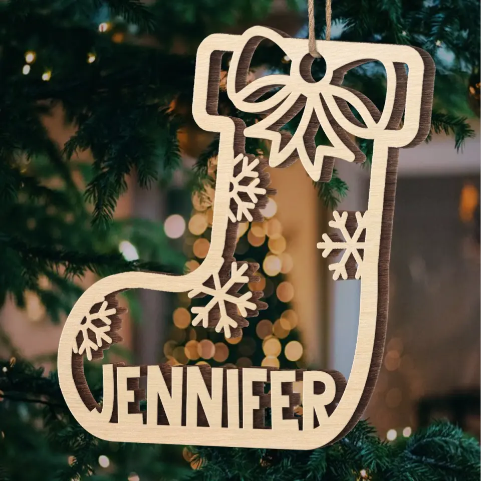 At Christmas, All Roads Lead Home - Family Personalized Custom Ornament - Wood Custom Shaped - Christmas Gift For Family Members