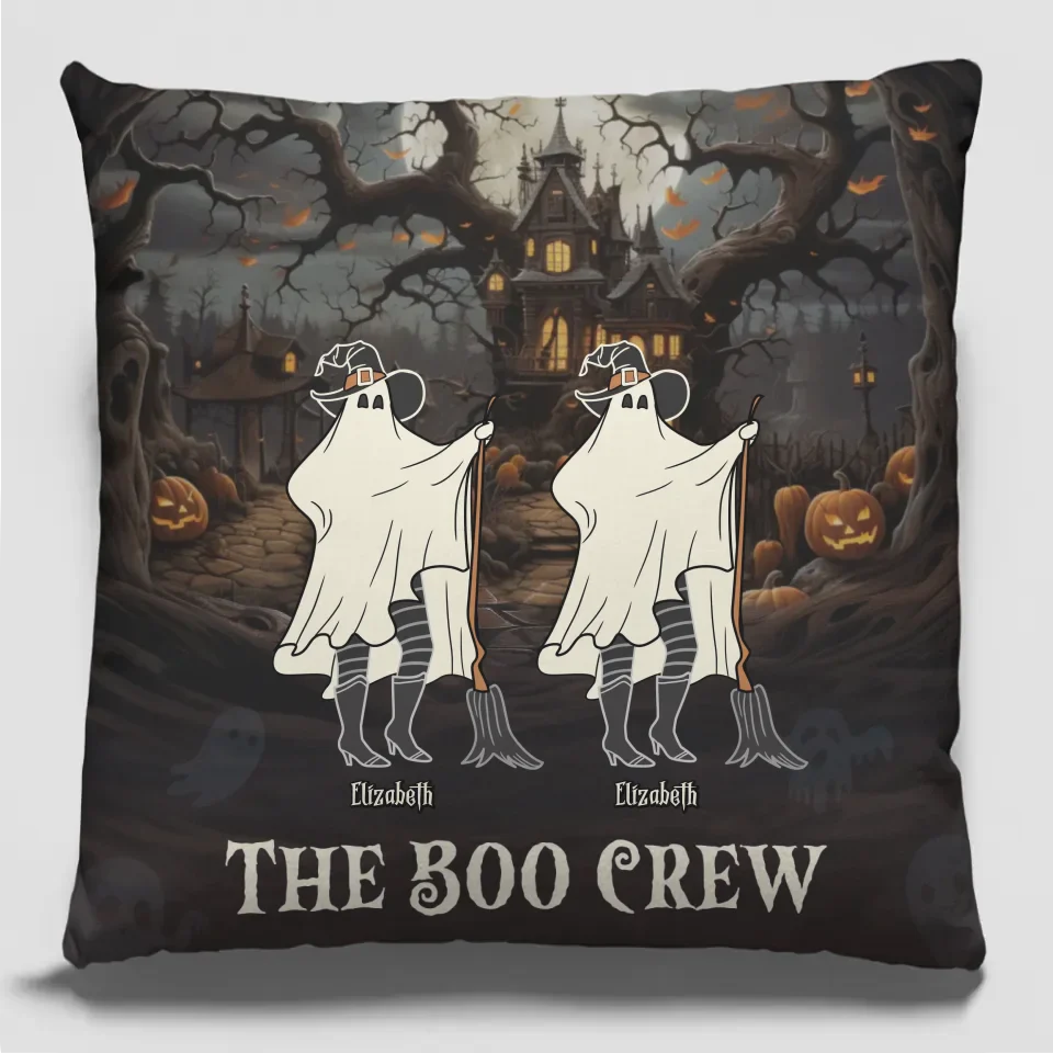 Family Time Is The Best Time Especially When It’s Spooky Season - Family Personalized Custom Pillow - Halloween Gift For Family Members