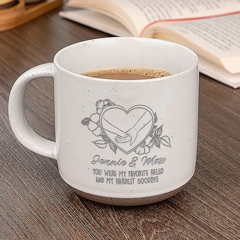 If Love Kept You, You'd Live Forever - Memorial Personalized Custom Pottery Mug - Sympathy Gift For Pet Owners, Pet Lovers