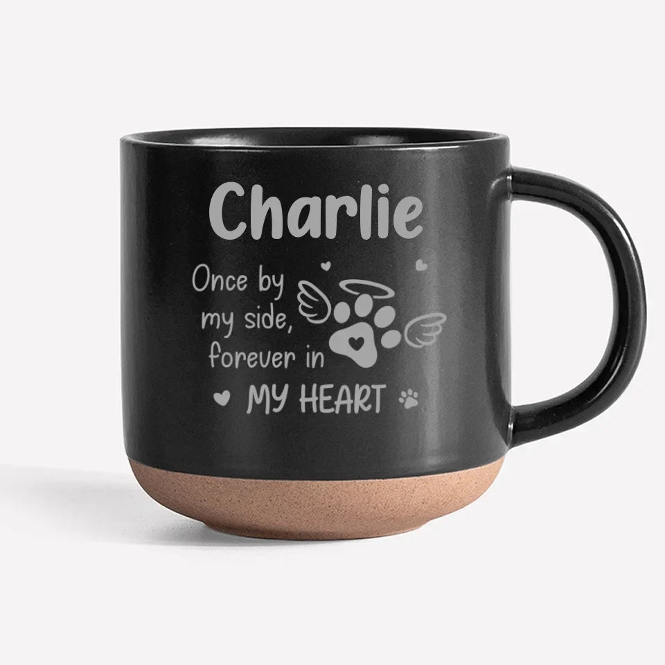 If Love Could Have Kept You Here, You Would Have Lived Forever - Memorial Personalized Custom Pottery Mug - Sympathy Gift For Pet Owners, Pet Lovers