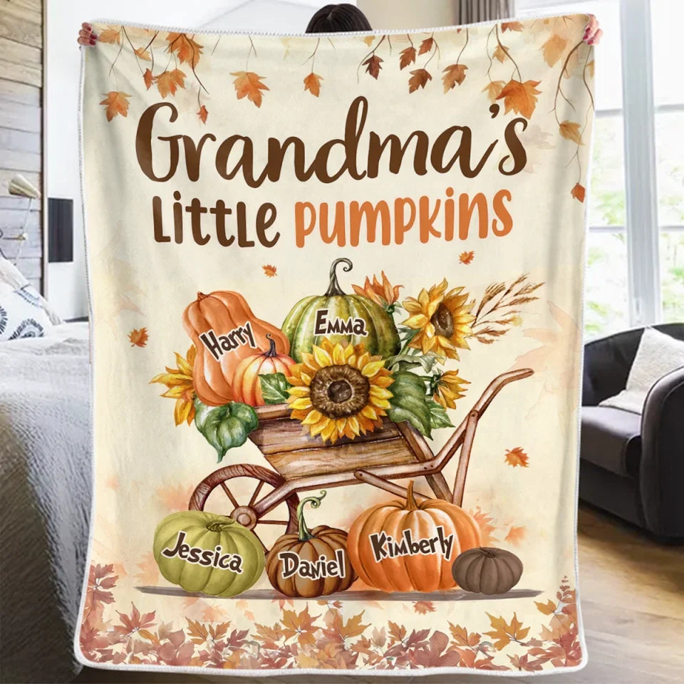 Every House Needs A Grandma In It - Family Personalized Custom Blanket - Gift For Grandma