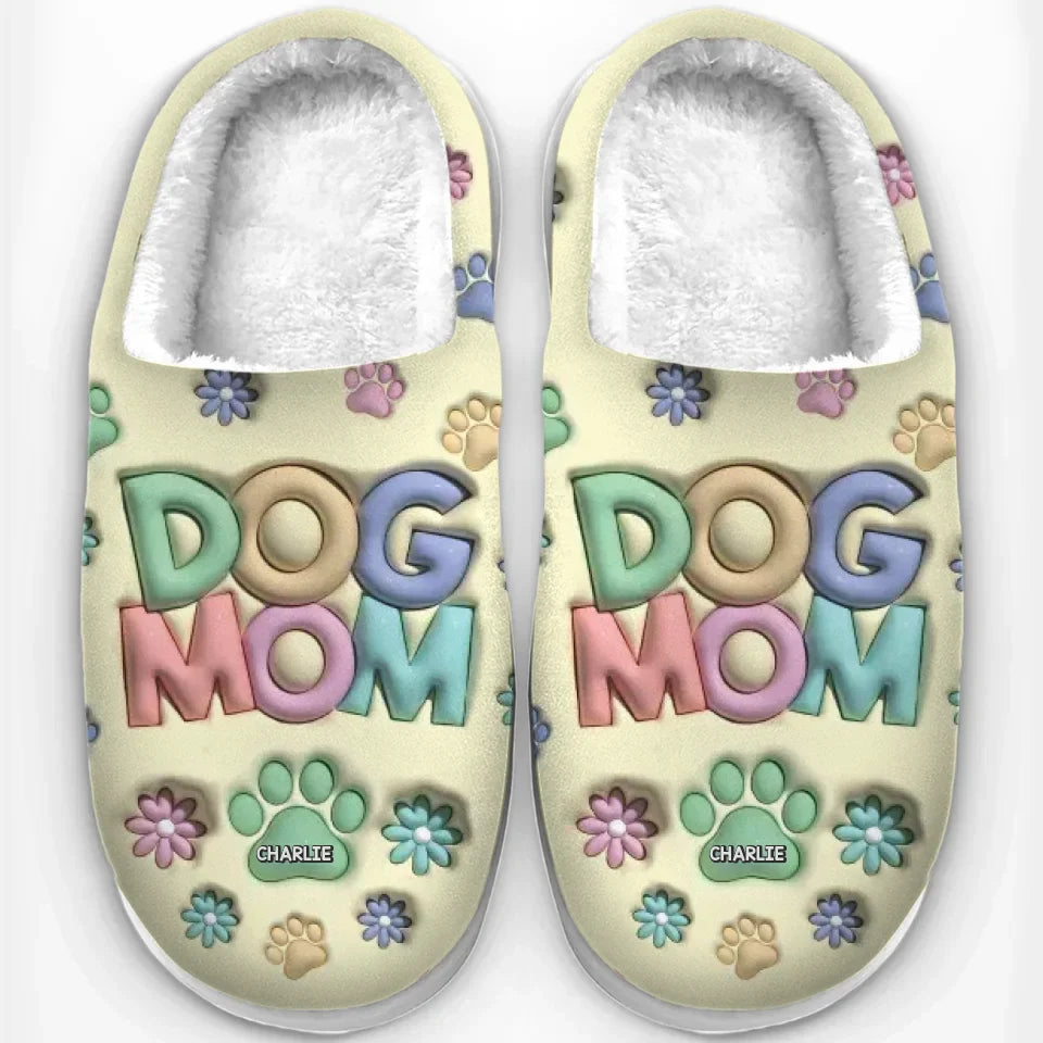 Joy To The World, My Pet Has Come - Dog & Cat Personalized Custom Fluffy Slippers - Christmas Gift For Pet Owners, Pet Lovers
