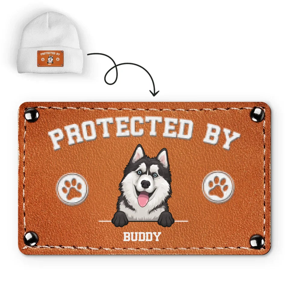 Happinеss Is A Warm Puppy - Dog & Cat Personalized Custom Baby Beanie Hat - Gift For Pet Owners, Pet Lovers
