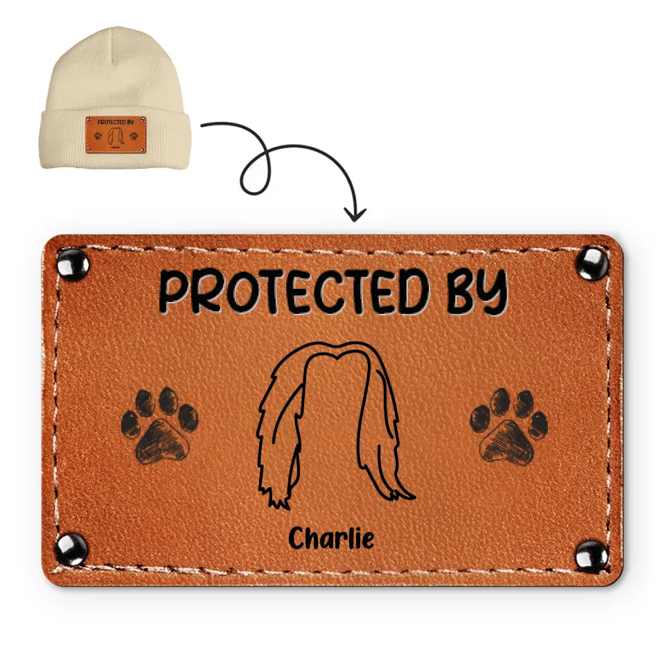 Time Spent With Dogs Is Never Wasted - Dog & Cat Personalized Custom Baby Beanie Hat - Gift For Pet Owners, Pet Lovers