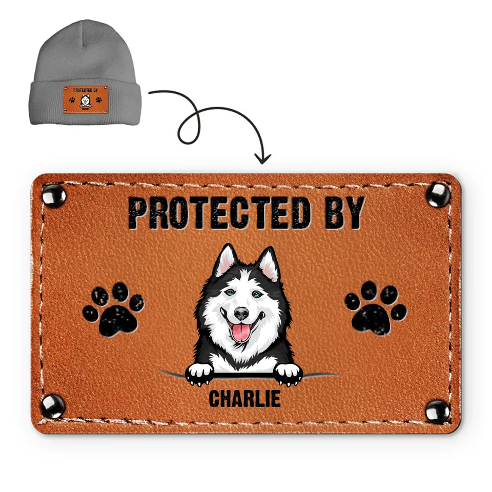 The Road To My Heart Is Filled With Paw Prints - Dog & Cat Personalized Custom Baby Beanie Hat - Gift For Pet Owners, Pet Lovers