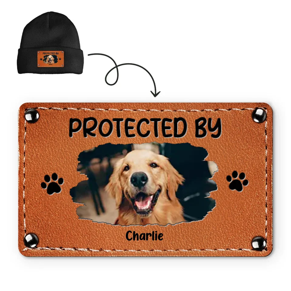 Custom Photo Enjoy Small Things, Cherish Moments - Dog & Cat Personalized Custom Baby Beanie Hat - Gift For Pet Owners, Pet Lovers