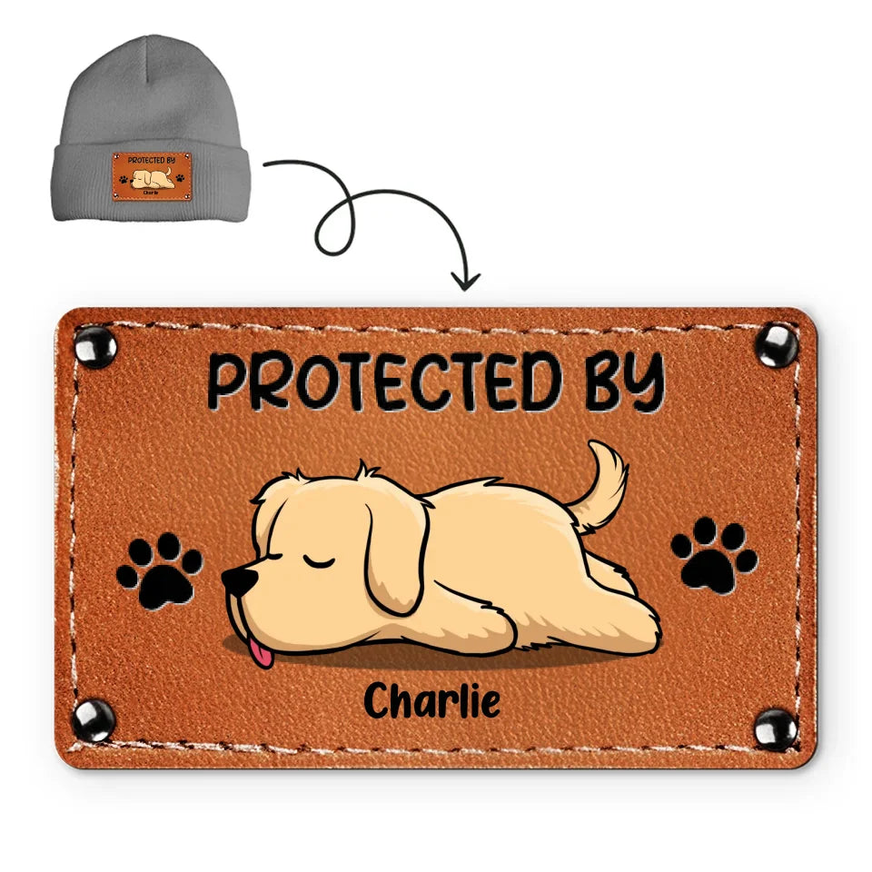 A Dog Wags Its Tail With Its Heart - Dog & Cat Personalized Custom Baby Beanie Hat - Gift For Pet Owners, Pet Lovers