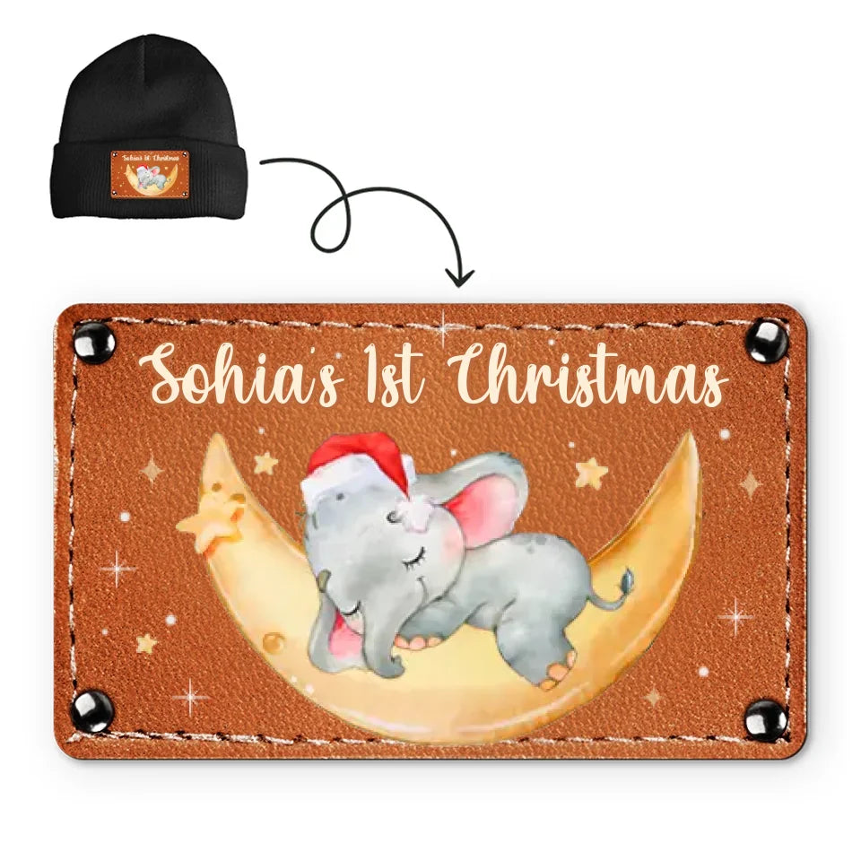 Our Baby’s First Christmas Is Sweeter Than Candy Canes - Family Personalized Custom Baby Beanie Hat - Christmas Gift For Baby Kids, Newborn Baby