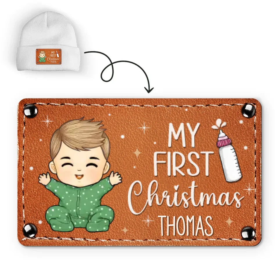 Sorry Santa I Drank The Milk - Family Personalized Custom Baby Beanie Hat - Christmas Gift For Baby Kids, Newborn Baby, First Christmas