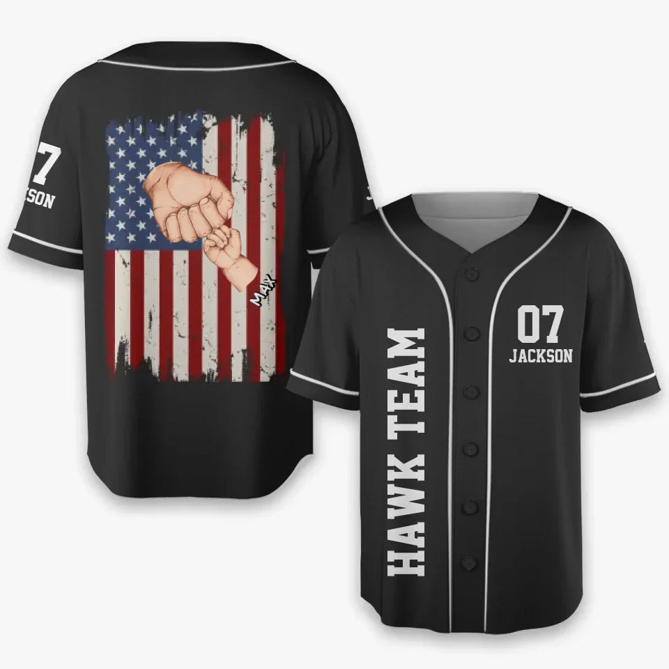 Chasing Dreams, One Pitch At A Time - Personalized Custom Baseball Jersey - Gift For Sport Lovers, Sport Players