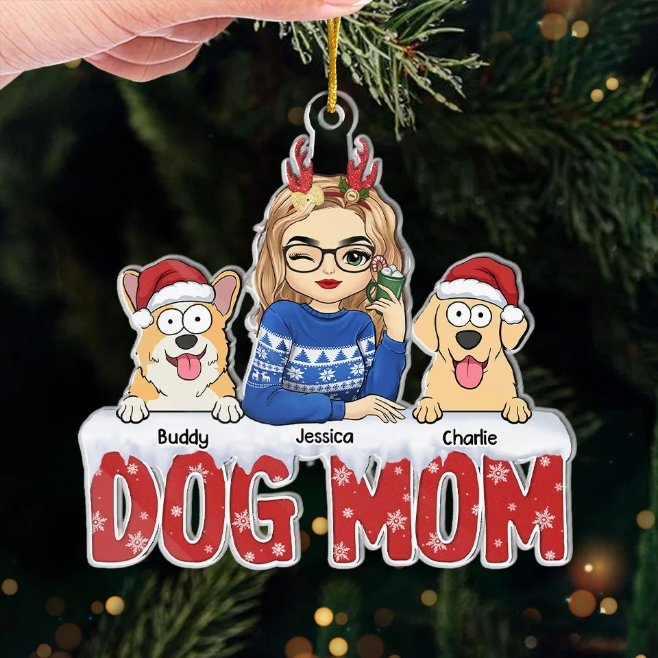 Make Your Tree Shine With A Special Ornament - Dog & Cat Personalized Custom Ornament - Acrylic Custom Shaped - Christmas Gift For Pet Owners, Pet Lovers