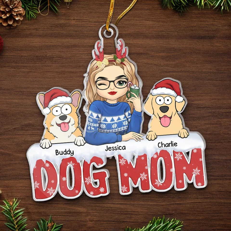 Make Your Tree Shine With A Special Ornament - Dog & Cat Personalized Custom Ornament - Acrylic Custom Shaped - Christmas Gift For Pet Owners, Pet Lovers