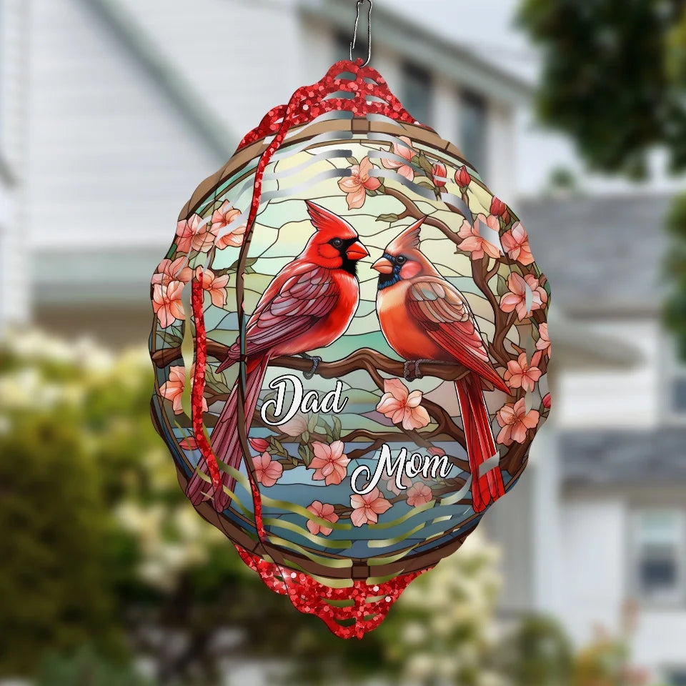 Memories Can Bring Comfort Even In The Toughest Times - Memorial Personalized Custom Wind Spinner - Sympathy Gift For Family Members