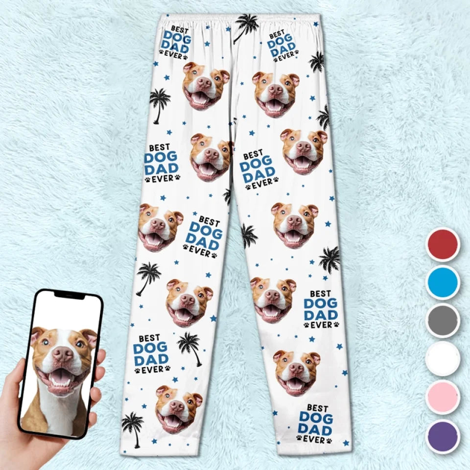 Custom Photo Love, Fur, And Holiday Cheer - Dog & Cat Personalized Custom Pajama Pants - Christmas Gift For Pet Owners, Pet Lovers