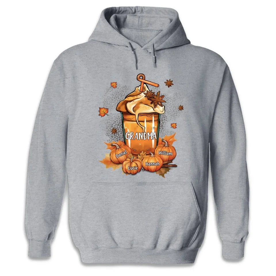 Grandma Is The Heart And Soul Of Our Home - Family Personalized Custom Unisex T-shirt, Hoodie, Sweatshirt - Gift For Mom, Grandma