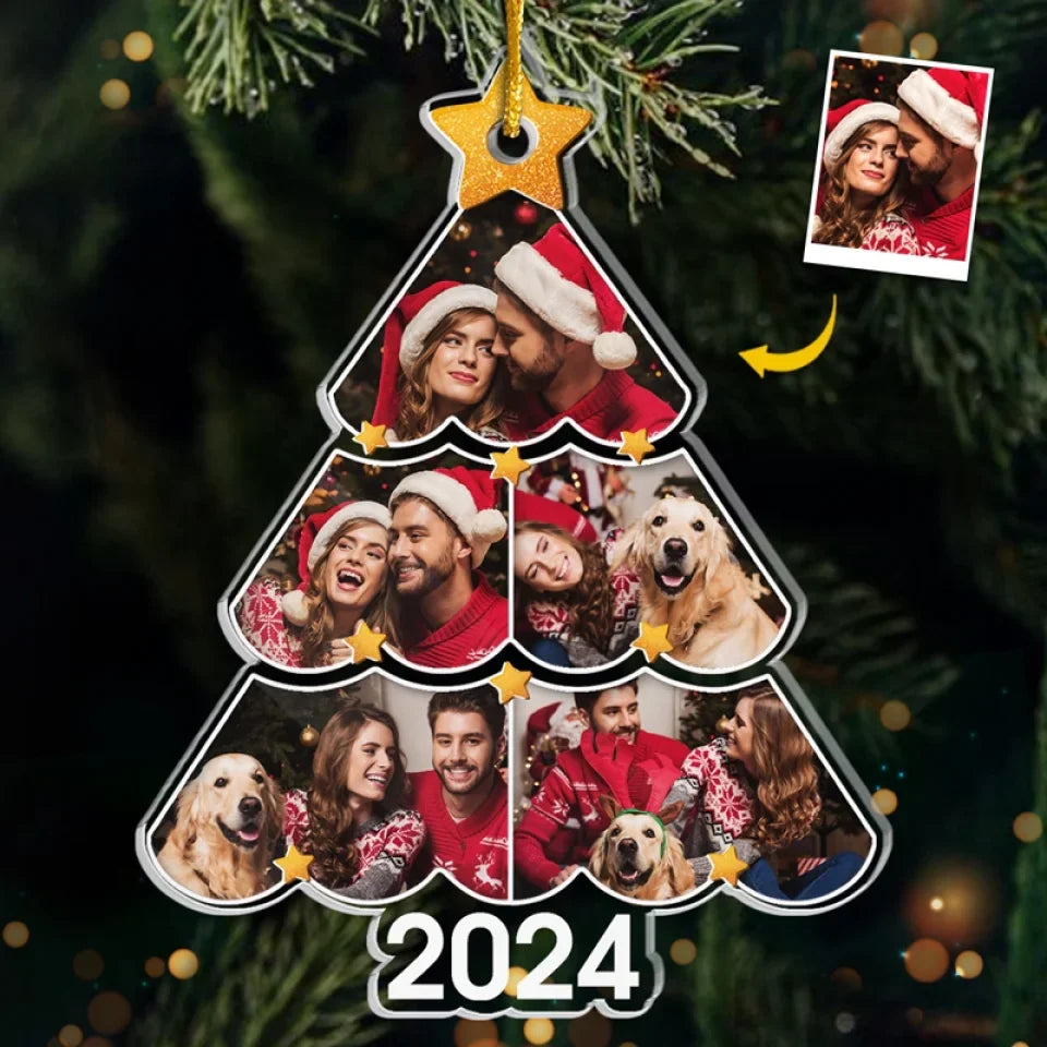 Custom Photo You Are My Favorite Person, Today And Always - Couple Personalized Custom Ornament - Acrylic Custom Shaped - Christmas Gift For Husband Wife, Anniversary