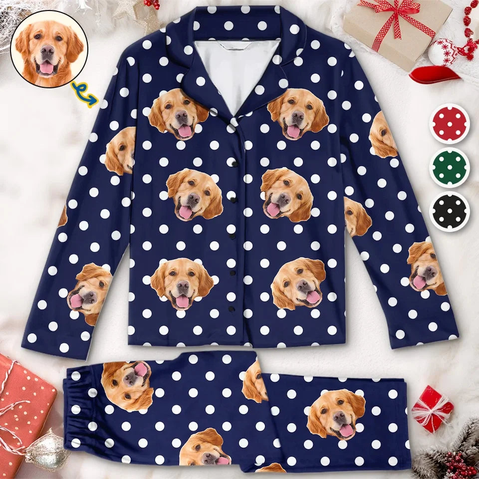 Custom Photo Nothing Says Pet Love Like Wearing Their Faces On Your Pajamas - Dog & Cat Personalized Custom Pajamas - Christmas Gift For Pet Owners, Pet Lovers