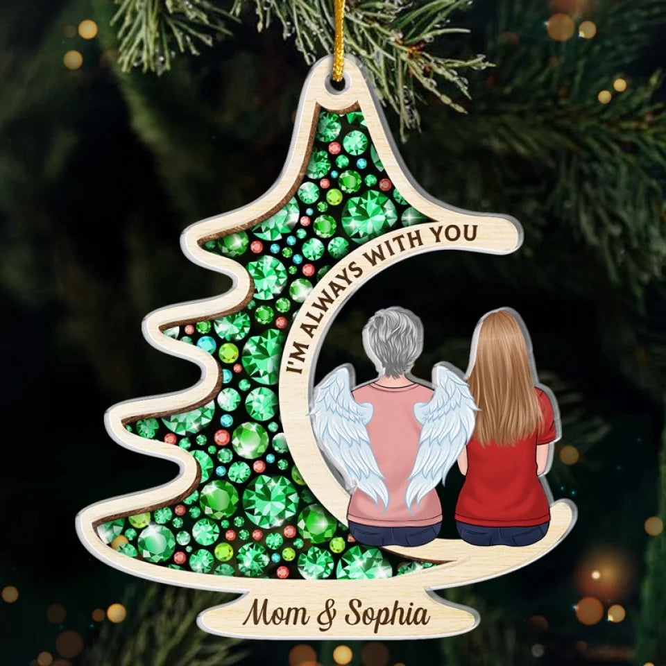 Every Memory Is A Treasure We Hold Dear - Memorial Personalized Custom Ornament - Acrylic Custom Shaped - Sympathy Gift, Christmas Gift For Family Members