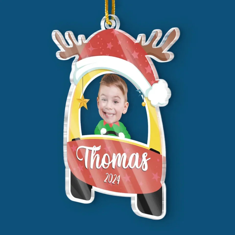 Custom Photo Tiny Blessings Make For A Magical Christmas - Family Personalized Custom Ornament - Acrylic Custom Shaped - Christmas Gift For Baby Kids, Newborn Baby