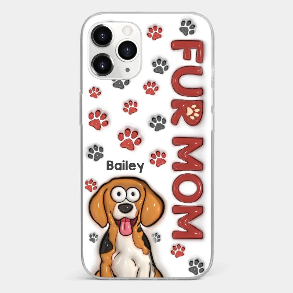 Pets Know How To Cheer You Up - Dog & Cat Personalized Custom 3D Inflated Effect Printed Clear Phone Case - Gift For Pet Owners, Pet Lovers