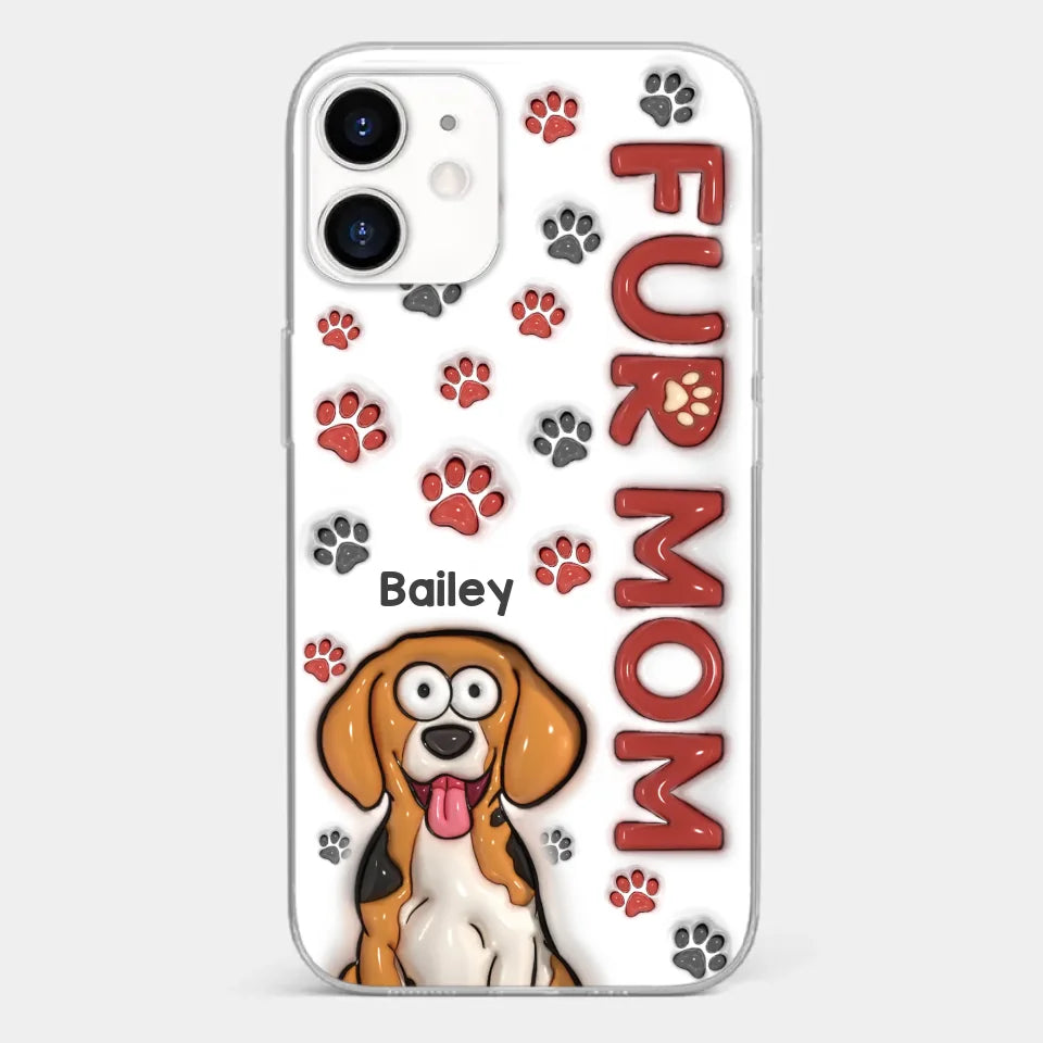 Pets Know How To Cheer You Up - Dog & Cat Personalized Custom 3D Inflated Effect Printed Clear Phone Case - Gift For Pet Owners, Pet Lovers
