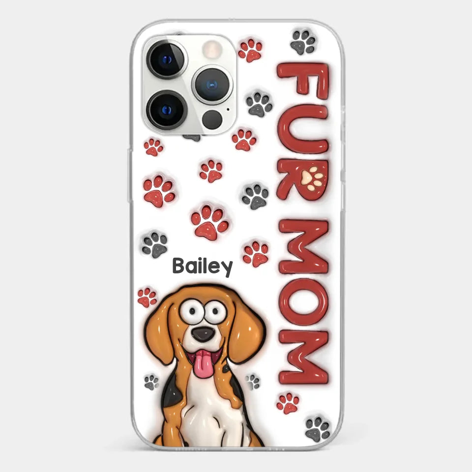 Pets Know How To Cheer You Up - Dog & Cat Personalized Custom 3D Inflated Effect Printed Clear Phone Case - Gift For Pet Owners, Pet Lovers