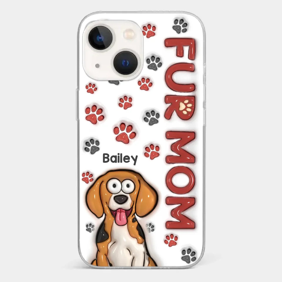 Pets Know How To Cheer You Up - Dog & Cat Personalized Custom 3D Inflated Effect Printed Clear Phone Case - Gift For Pet Owners, Pet Lovers