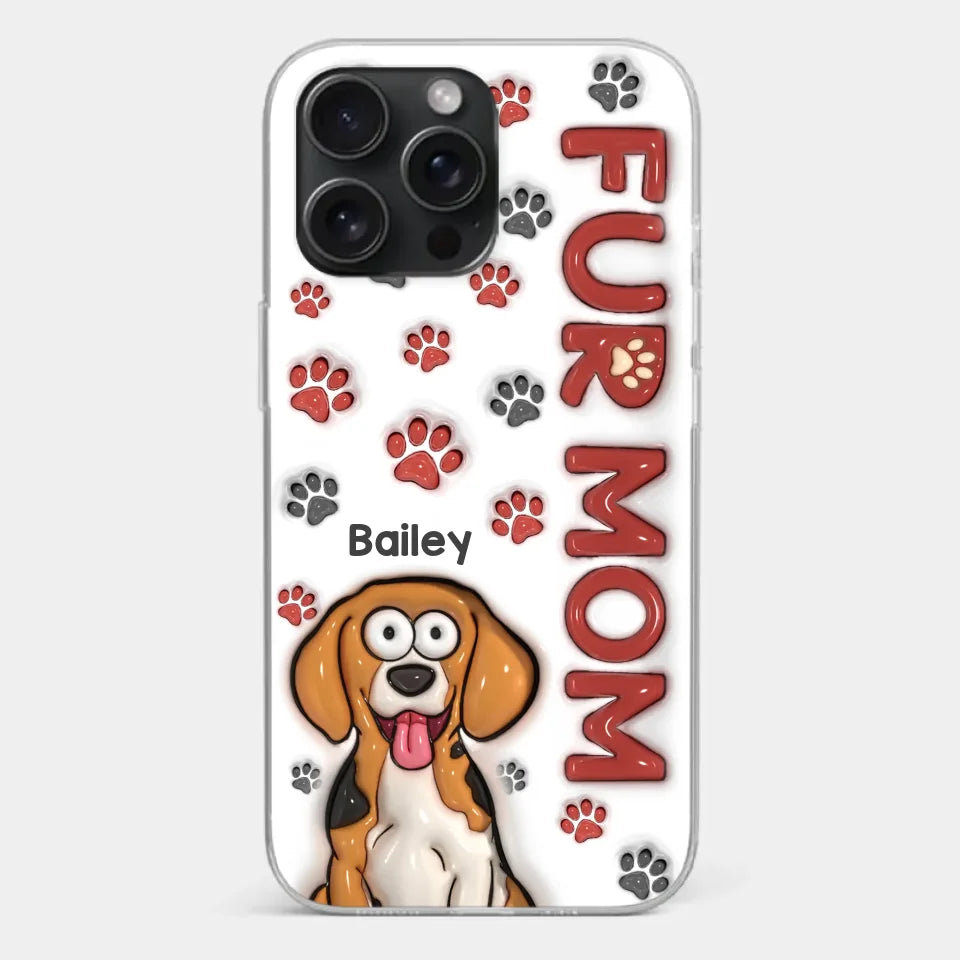 Pets Know How To Cheer You Up - Dog & Cat Personalized Custom 3D Inflated Effect Printed Clear Phone Case - Gift For Pet Owners, Pet Lovers