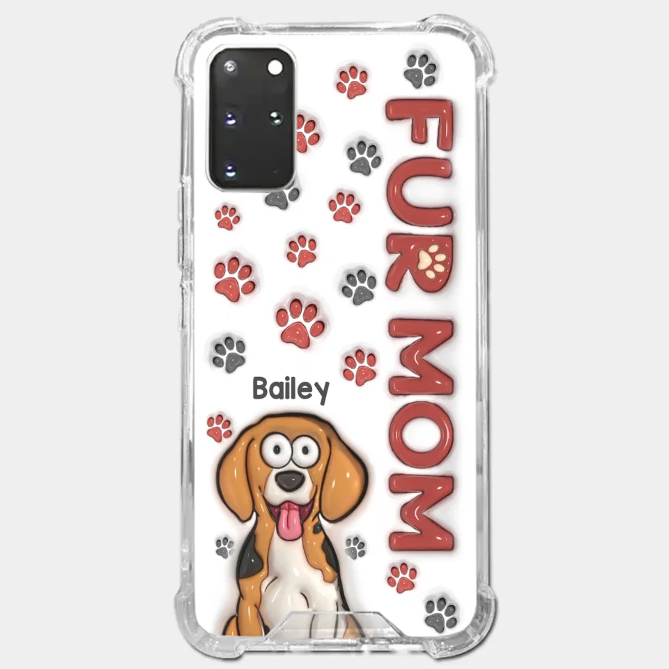 Pets Know How To Cheer You Up - Dog & Cat Personalized Custom 3D Inflated Effect Printed Clear Phone Case - Gift For Pet Owners, Pet Lovers