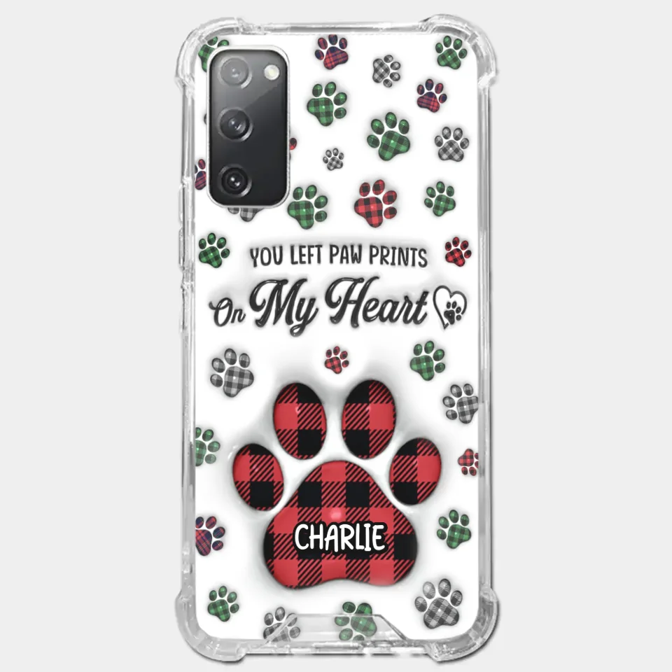 In Loving Memory Of Our Furry Friends - Memorial Personalized Custom 3D Inflated Effect Printed Clear Phone Case - Sympathy Gift, Christmas Gift For Pet Owners, Pet Lovers