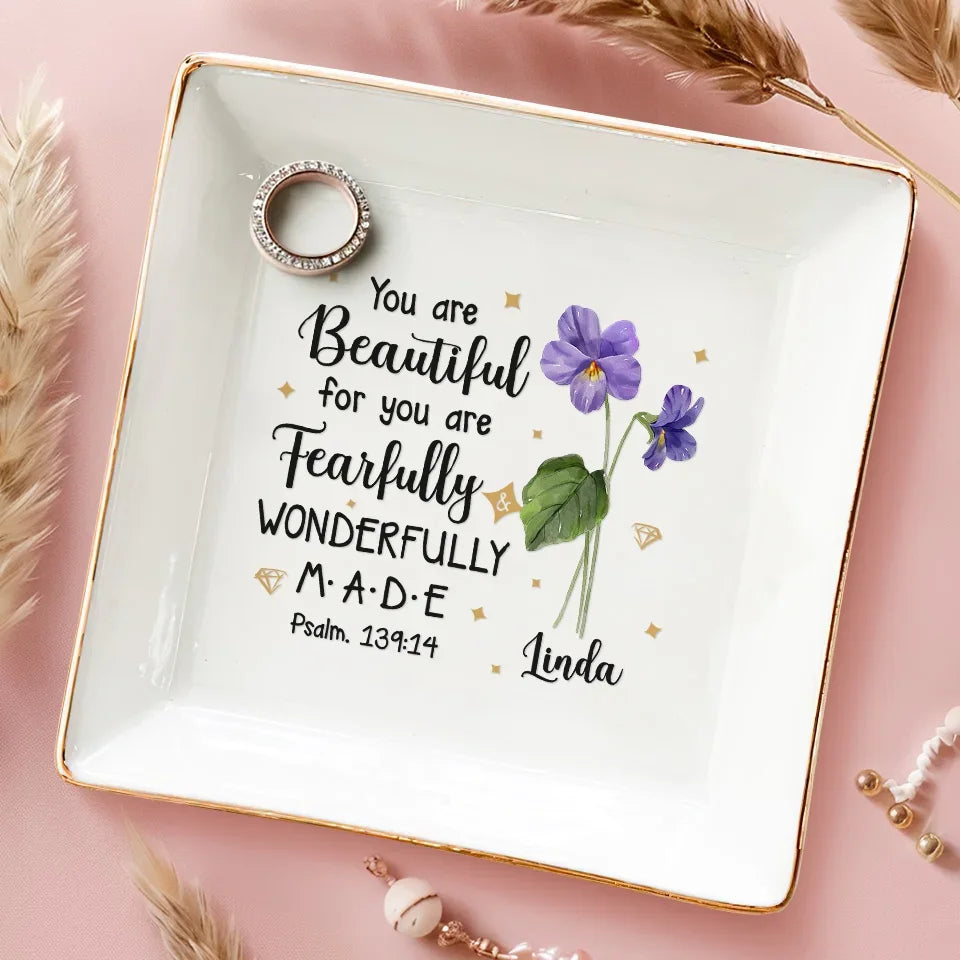 Surround Yourself With Good Vibes Only - Bestie Personalized Custom Jewelry Dish - Gift For Best Friends, BFF, Sisters