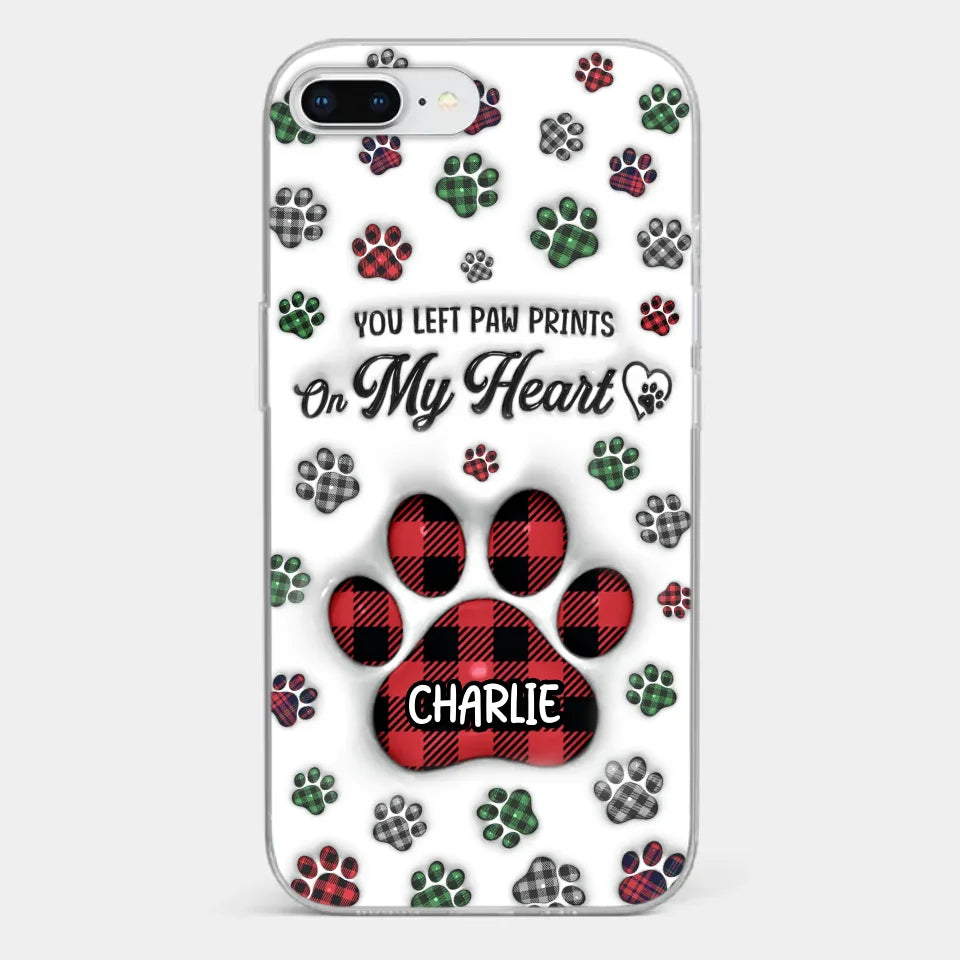In Loving Memory Of Our Furry Friends - Memorial Personalized Custom 3D Inflated Effect Printed Clear Phone Case - Sympathy Gift, Christmas Gift For Pet Owners, Pet Lovers