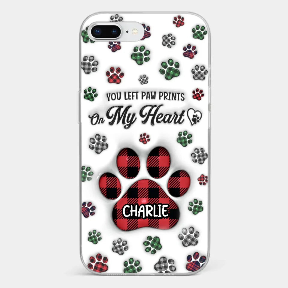 In Loving Memory Of Our Furry Friends - Memorial Personalized Custom 3D Inflated Effect Printed Clear Phone Case - Sympathy Gift, Christmas Gift For Pet Owners, Pet Lovers
