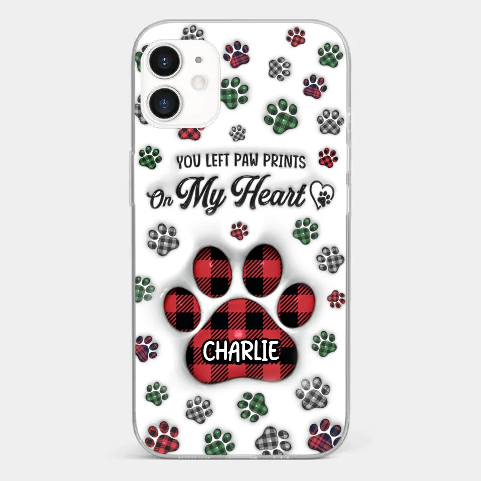 In Loving Memory Of Our Furry Friends - Memorial Personalized Custom 3D Inflated Effect Printed Clear Phone Case - Sympathy Gift, Christmas Gift For Pet Owners, Pet Lovers