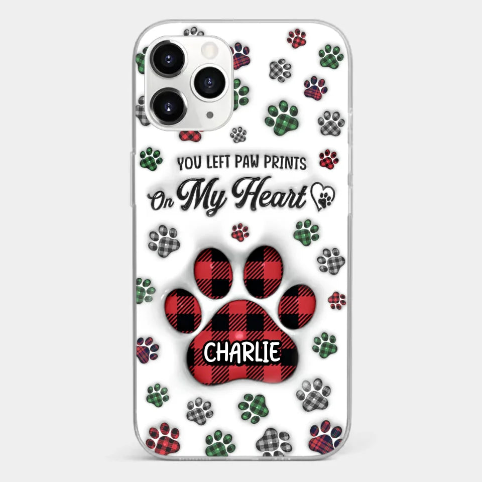 In Loving Memory Of Our Furry Friends - Memorial Personalized Custom 3D Inflated Effect Printed Clear Phone Case - Sympathy Gift, Christmas Gift For Pet Owners, Pet Lovers