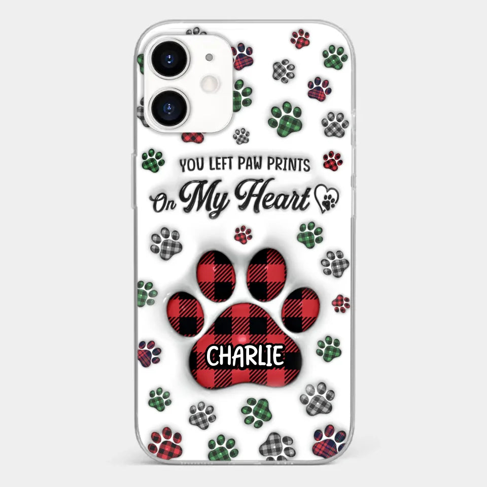 In Loving Memory Of Our Furry Friends - Memorial Personalized Custom 3D Inflated Effect Printed Clear Phone Case - Sympathy Gift, Christmas Gift For Pet Owners, Pet Lovers