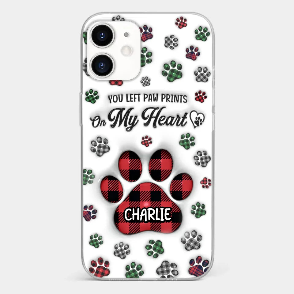 In Loving Memory Of Our Furry Friends - Memorial Personalized Custom 3D Inflated Effect Printed Clear Phone Case - Sympathy Gift, Christmas Gift For Pet Owners, Pet Lovers