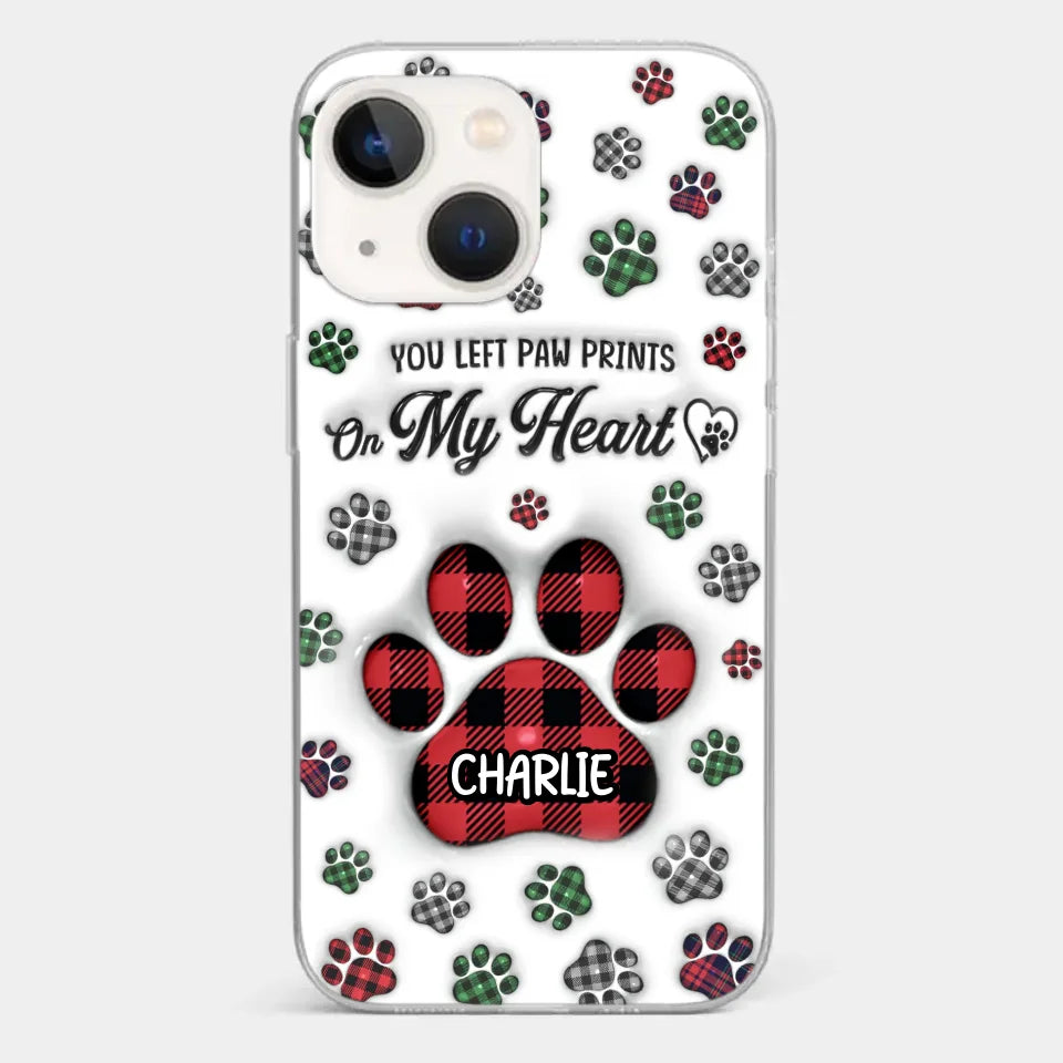 In Loving Memory Of Our Furry Friends - Memorial Personalized Custom 3D Inflated Effect Printed Clear Phone Case - Sympathy Gift, Christmas Gift For Pet Owners, Pet Lovers