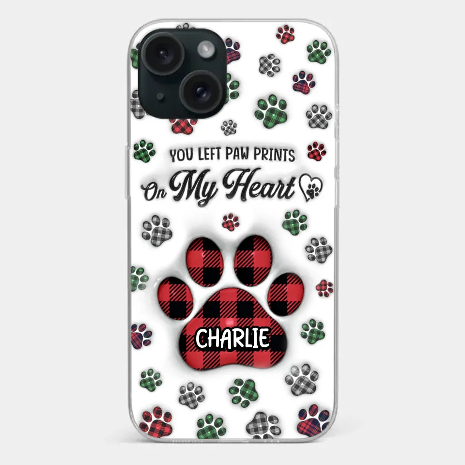 In Loving Memory Of Our Furry Friends - Memorial Personalized Custom 3D Inflated Effect Printed Clear Phone Case - Sympathy Gift, Christmas Gift For Pet Owners, Pet Lovers