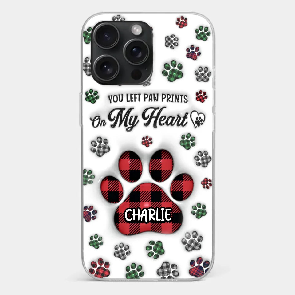 In Loving Memory Of Our Furry Friends - Memorial Personalized Custom 3D Inflated Effect Printed Clear Phone Case - Sympathy Gift, Christmas Gift For Pet Owners, Pet Lovers