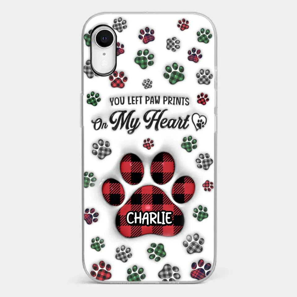 In Loving Memory Of Our Furry Friends - Memorial Personalized Custom 3D Inflated Effect Printed Clear Phone Case - Sympathy Gift, Christmas Gift For Pet Owners, Pet Lovers