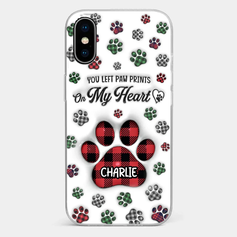 In Loving Memory Of Our Furry Friends - Memorial Personalized Custom 3D Inflated Effect Printed Clear Phone Case - Sympathy Gift, Christmas Gift For Pet Owners, Pet Lovers