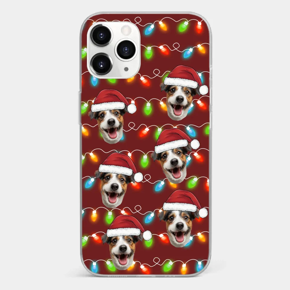 Custom Photo Pet’s Love Is Unconditional And Pure - Dog & Cat Personalized Custom Clear Phone Case - Christmas Gift For Pet Owners, Pet Lovers