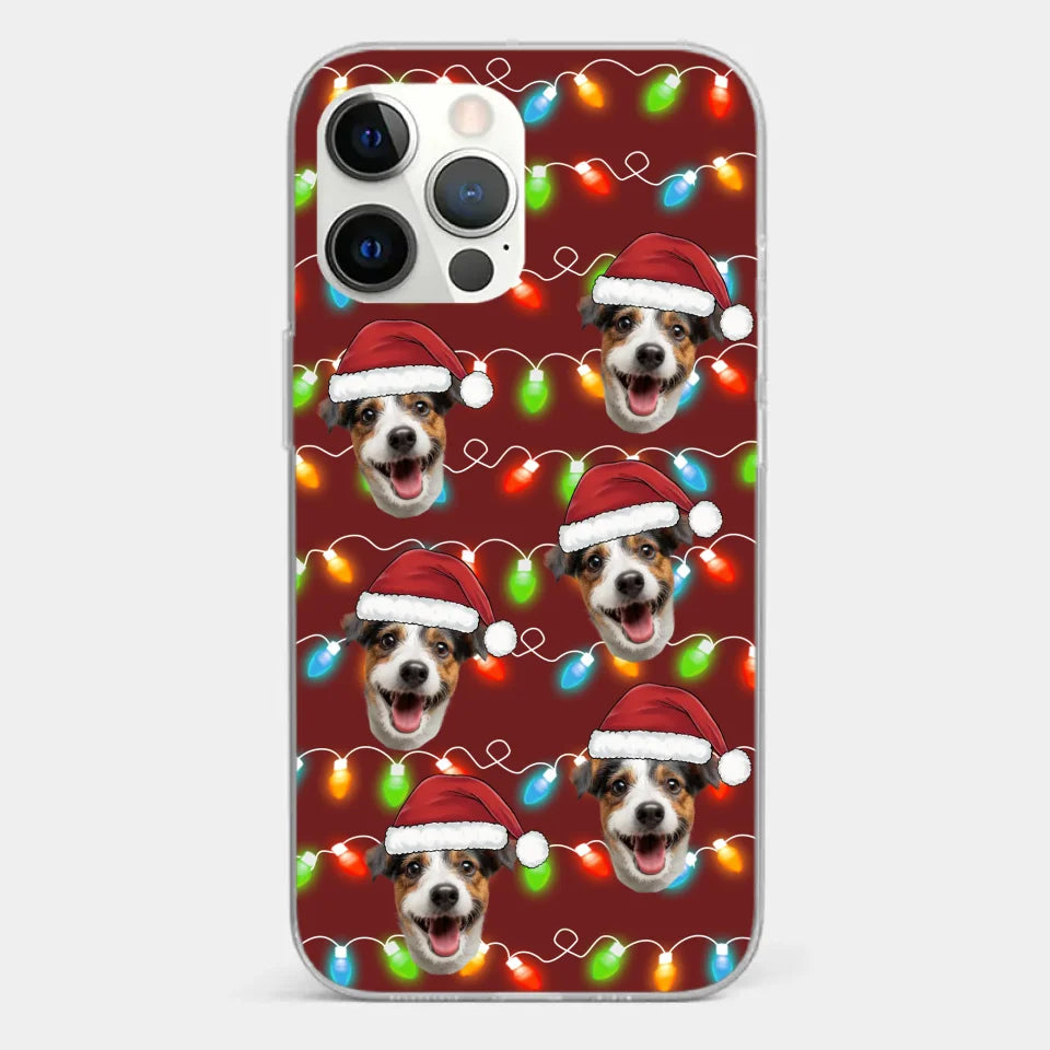 Custom Photo Pet’s Love Is Unconditional And Pure - Dog & Cat Personalized Custom Clear Phone Case - Christmas Gift For Pet Owners, Pet Lovers