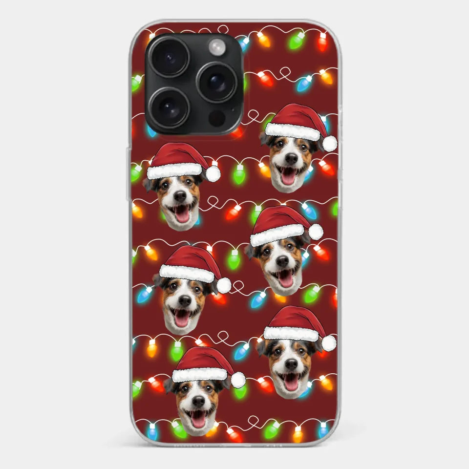 Custom Photo Pet’s Love Is Unconditional And Pure - Dog & Cat Personalized Custom Clear Phone Case - Christmas Gift For Pet Owners, Pet Lovers